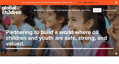 Desktop Screenshot of globalfundforchildren.org
