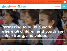 Tablet Screenshot of globalfundforchildren.org